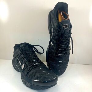 Nike Air Max Plus Tn Utility Black Silver Reflective Mens Size 13 FD0670-001